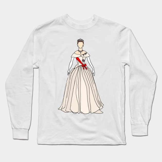 Roman Holiday Princess Outfit Long Sleeve T-Shirt by notsniwart